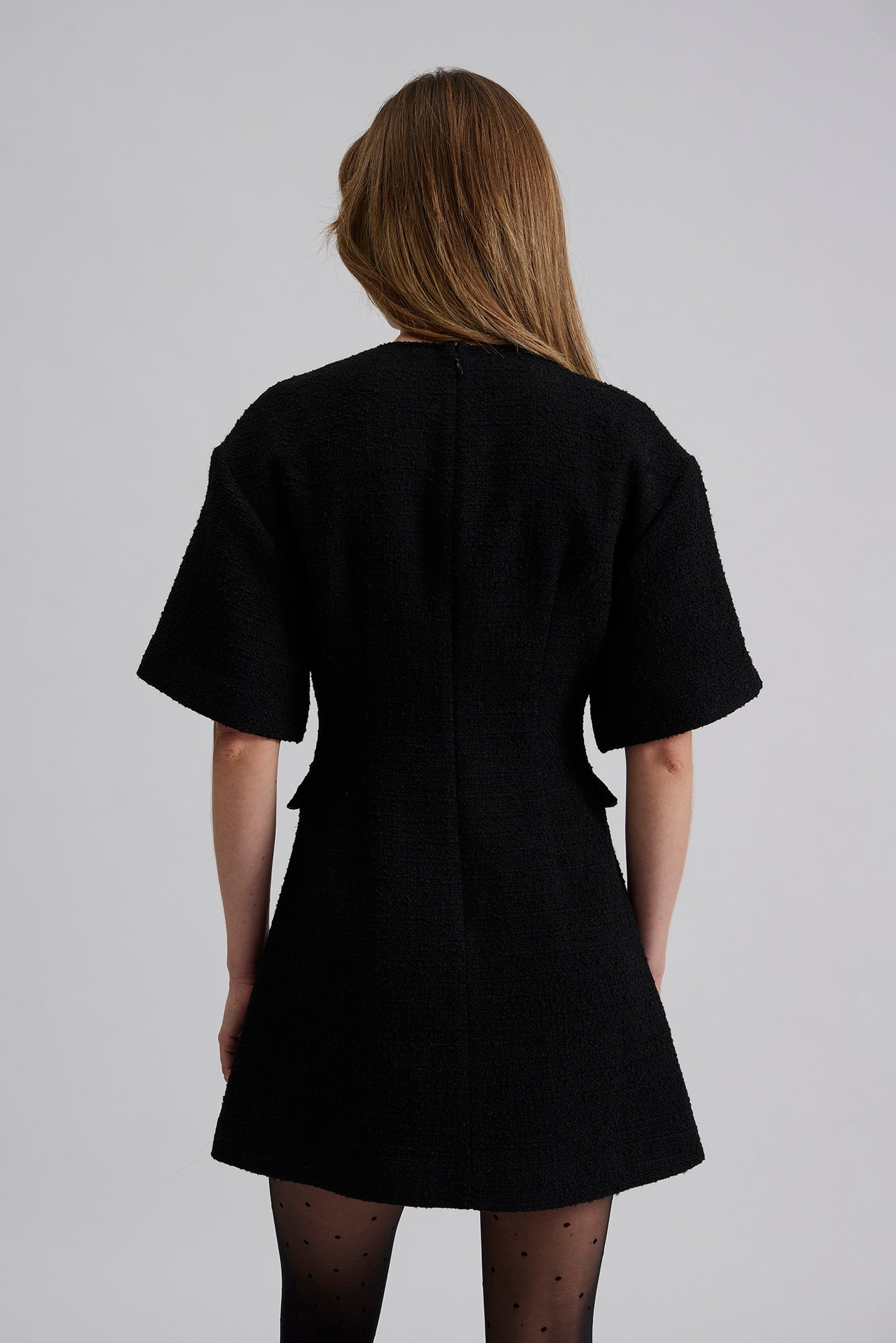 Rayna Boucle Mini Dress M